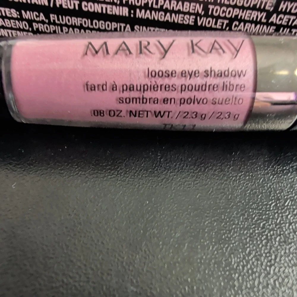 Mary Kay Loose Eye Shadow Pink Organza Shimmer Powder Wand .08 oz New in Box